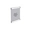 Azar Displays 5" x 7" Vertical/Horizontal Door Sign Snap Frame, PK10 300195 - alternate 2